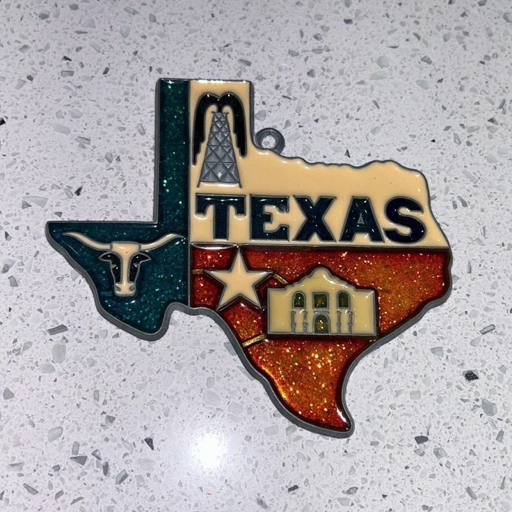 Texas State Souvenir Suncatcher Window Decoration
